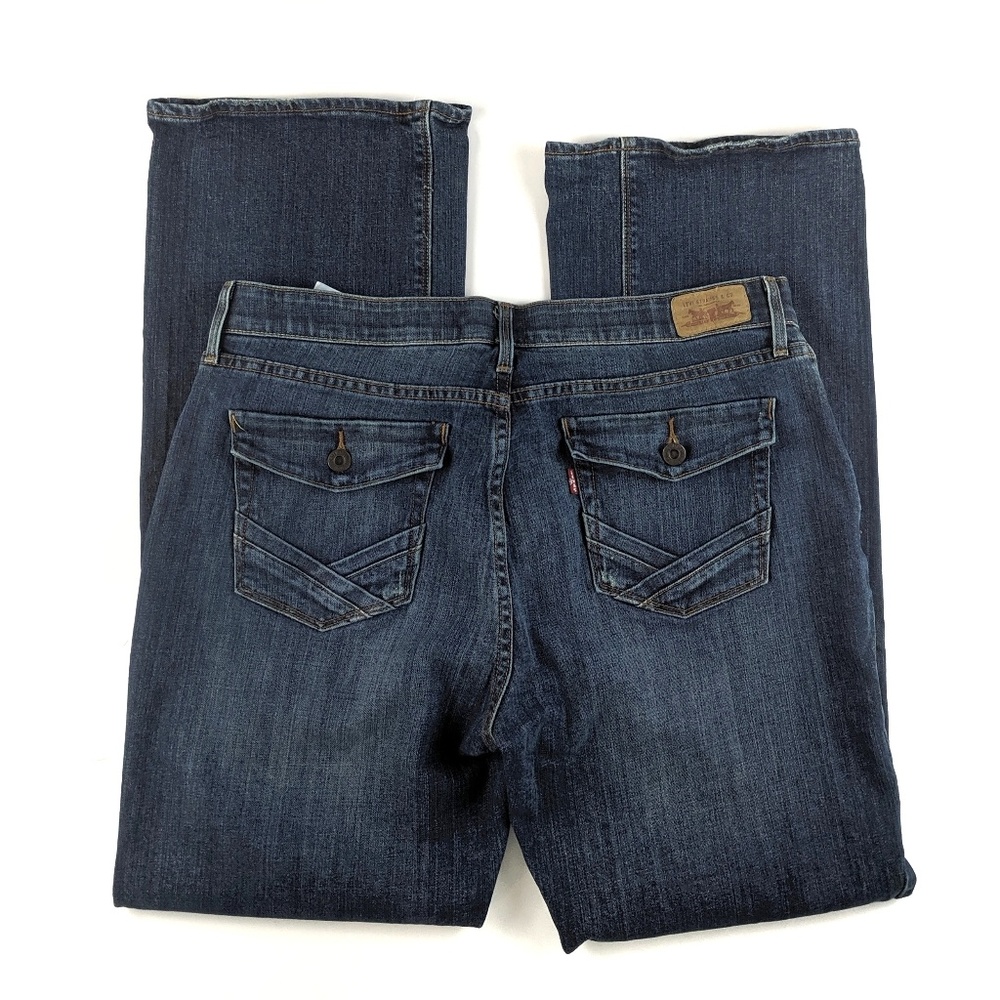 Levi's 525 10" High Rise Boot Cut Jeans Plus 16 M